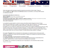 Tablet Screenshot of inglesprogramas.com